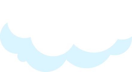 Wall Mural - cloud illustration design