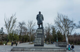 Fototapeta Paryż - Monument to Ukrainian writer and poet Taras Shevchenko, monument to Shevchenko in Odessa
