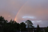 Fototapeta Tęcza - rainbow in the sky