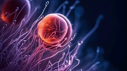 macro microscope photo ovum egg