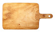 © art_rich - Rustic cutting board on a transparent background. isolated object. Element for design