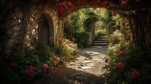 A Rose-Adorned Path: The Enchanting Oasis 4. Generative AI