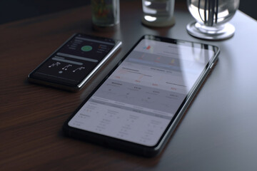 Poster - Mobile Device for Business Performance Evaluation and Reporting, Generative AI	