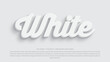 © Mugi_Mulya - 3d white mockup editable text effect premium vector