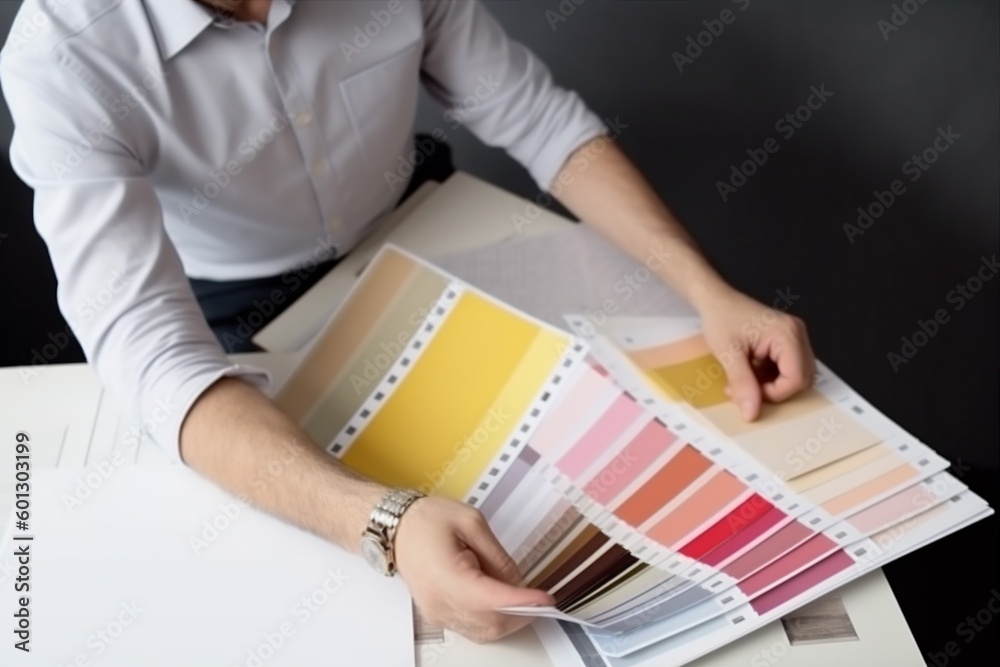Color/image Example swatch selection example sample choice interior palette designer design ...