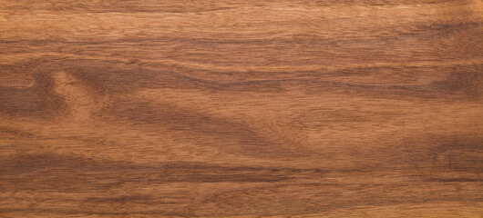 Wall Mural - Walnut wood texture. Super long walnut planks texture background.Texture element.