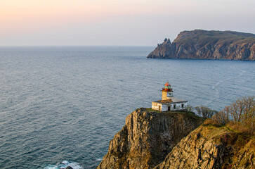 Canvas Print - lighthouse on the rock