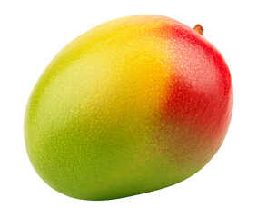 Wall Mural - mango isolated on white background, full depth of field