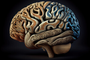  human brain. Generative Ai