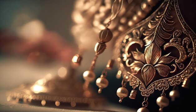 premium and royal indian jewelry photography for love ones generative ai