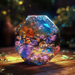 Regenbogen Kristall