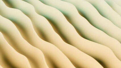Poster - Yellow and pink thin stripes. Design. Light diagonal stripes made in 3d format that seem to sway in the wind.