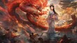 © Damian Sobczyk - Chinese Fantasy Style Scene Game Art