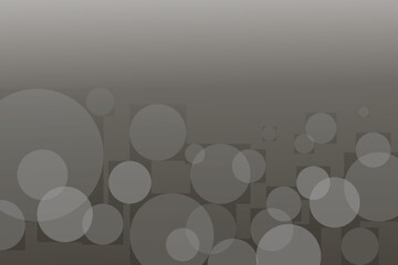 Wall Mural - Abstract Grey Background Bubble Bokeh Vector Illustration Bright Dark Gray Circle Floating Gradient Backdrop Wallpaper Decoration Business Copy Space For Text