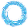 blue portal effect with lightning circle effect