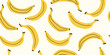 © Anna Bova - Vector seamless yellow banana pattern. Trendy hand drawn texture. Modern abstract design for paper, cover, fabric..