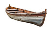 Small boat isolated on transparent background png Generative AI