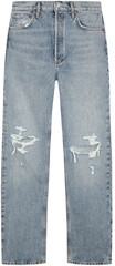 Wall Mural - blue jeans isolated on transparent or white background, png