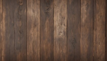 Dark brown wooden plank background, wallpaper. Old grunge dark textured wooden background,The surface of the old brown wood texture, top view brown pine wood paneling. Generative AI