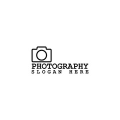 Canvas Print - Photography concept logo design template isolated on white background