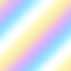 Fototapete - Abstract seamless geometric ornament pattern. Diagonal gradient background. Vector image.