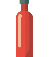 Poster - Fresh bottle design symbolizes gourmet refreshment