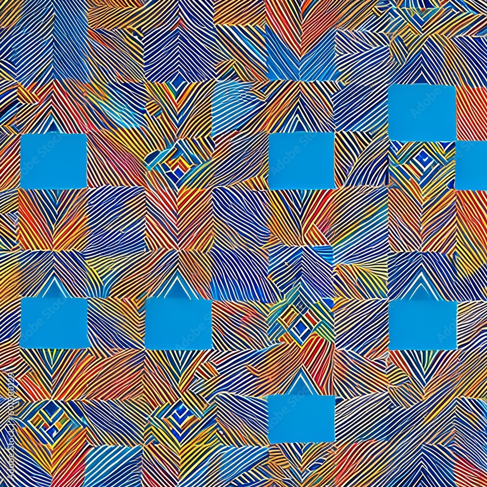 222 Geometric Shapes: A dynamic and playful background featuring ...