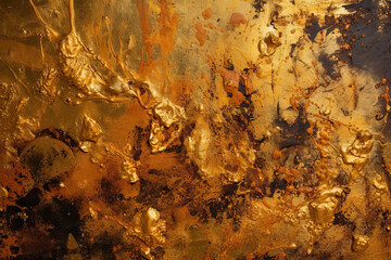 Wall Mural - Beautiful gold, splattered paint, background image, texture, textured backdrop, 