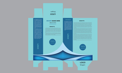Wall Mural - Vector Branding package design.Cardboard Box and Paper Tube Mockup. chocolate package box design template. Ready package design for milk drinks ect.