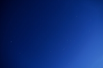 Wall Mural - million of stars in the blue sky early morning before sunrise