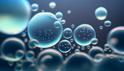 Future Hydrogen water element bubble artificial reflection