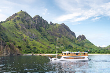Wall Mural - cruise at komodo national park, indonesia