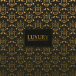 © Zein Republic Studio - luxury dark seamless pattern background