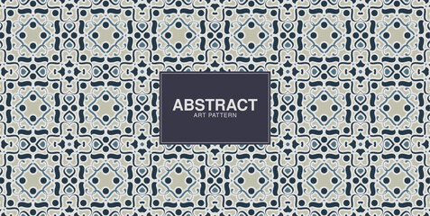 flat ornament line pattern design