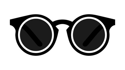 Poster - Vector Glasses icon, logo on white background