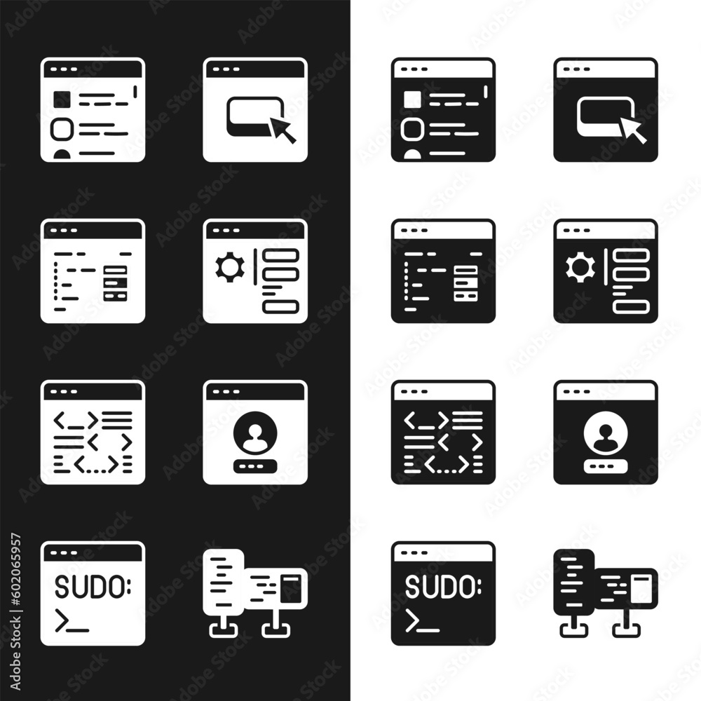 Set Browser setting, Software, files, Create account screen, Computer ...