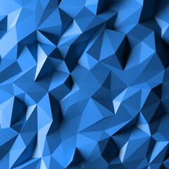 Wall Mural - CGI 3d rendering triangular abstract wallpaper background	
