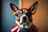 Fototapeta  - A stunning photograph of a dog Ai Generated
