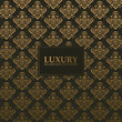 © Zein Republic Studio - luxury dark seamless pattern background