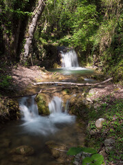 Wall Mural - Cascate di Rioscuro, nel comune di Cineto Romano