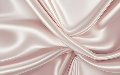 luxury silk fabric background. generative ai