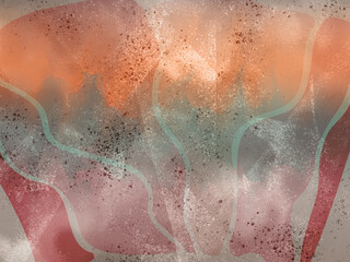 Wall Mural - Abstract illustration. Background with texture