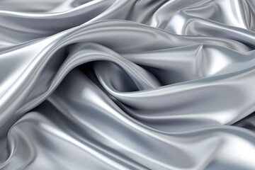 silver silk satin background
