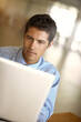 © STEEX/peopleimages.com - Laptop, focus and business man with online management, career planning and company software or website. Serious, office and professional person or worker reading digital news or working on computer