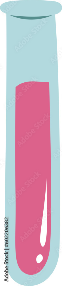 Flat Science Laboratory Glass Test Tube Nurse Chemistry Flasks Hand ...