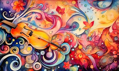 Wall Mural - melody of ocean