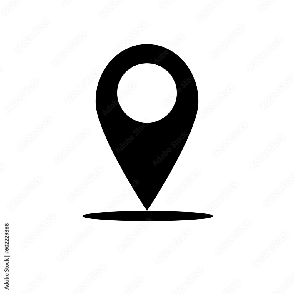 map pointer location icon Stock Vector | Adobe Stock