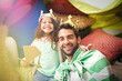 Fantasy dress up, kid portrait and dad together and princess fun in a bedroom fort with crown and girl. Play castle, happiness and smile with father and child in a home excited and happy about a game