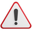 © Arif - exclamation danger warning sign 3d illustration