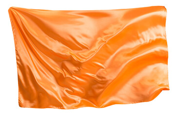 Wall Mural - Orange cloth flutters